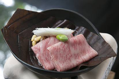 【和食】<Br>飛騨牛 朴葉味噌ステーキ